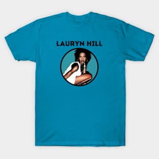 lauryn hill || blue T-Shirt